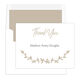 Laurel Thank You Folded Note Cards Image 5 of 7